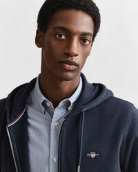 Sudadera con capucha y cremallera Shield