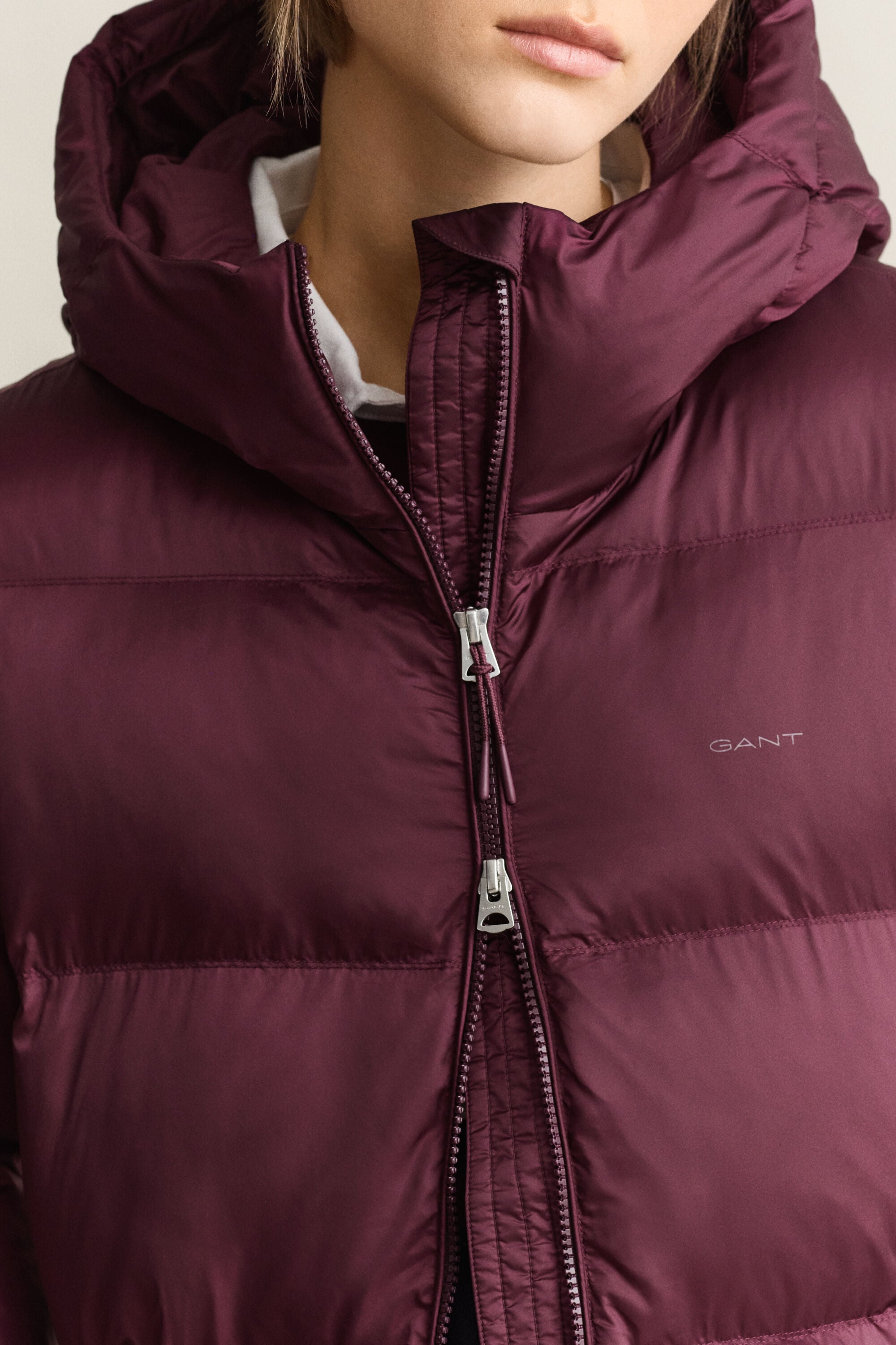 Chaqueta con acolchado medio