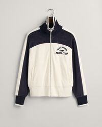 Chaqueta Terry Cloth con cremallera