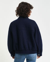 Cazadora Harrington de lana