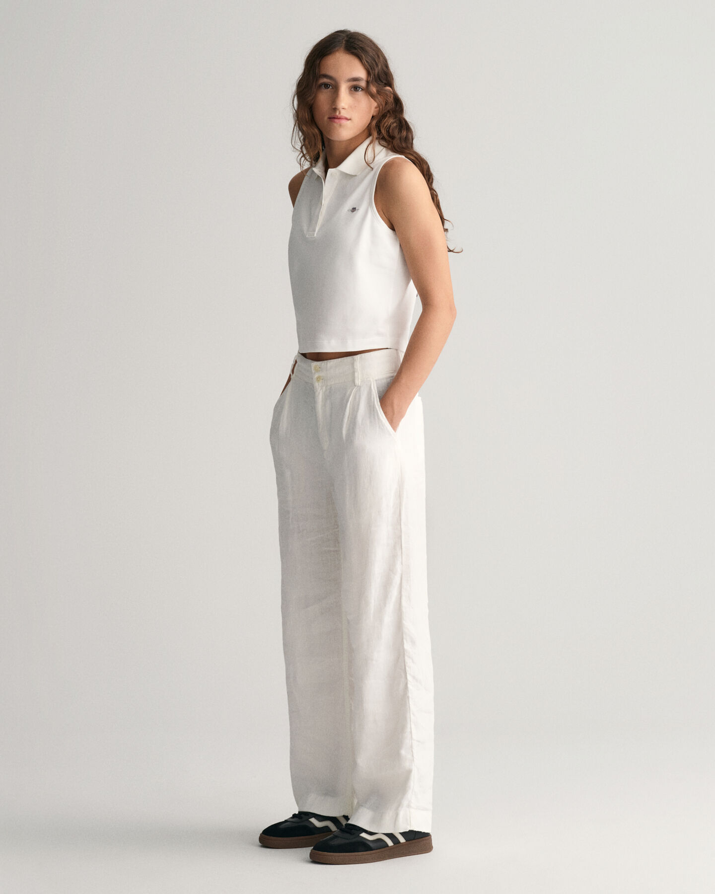 Camiseta de tirantes de piqu&eacute; Teen Girls