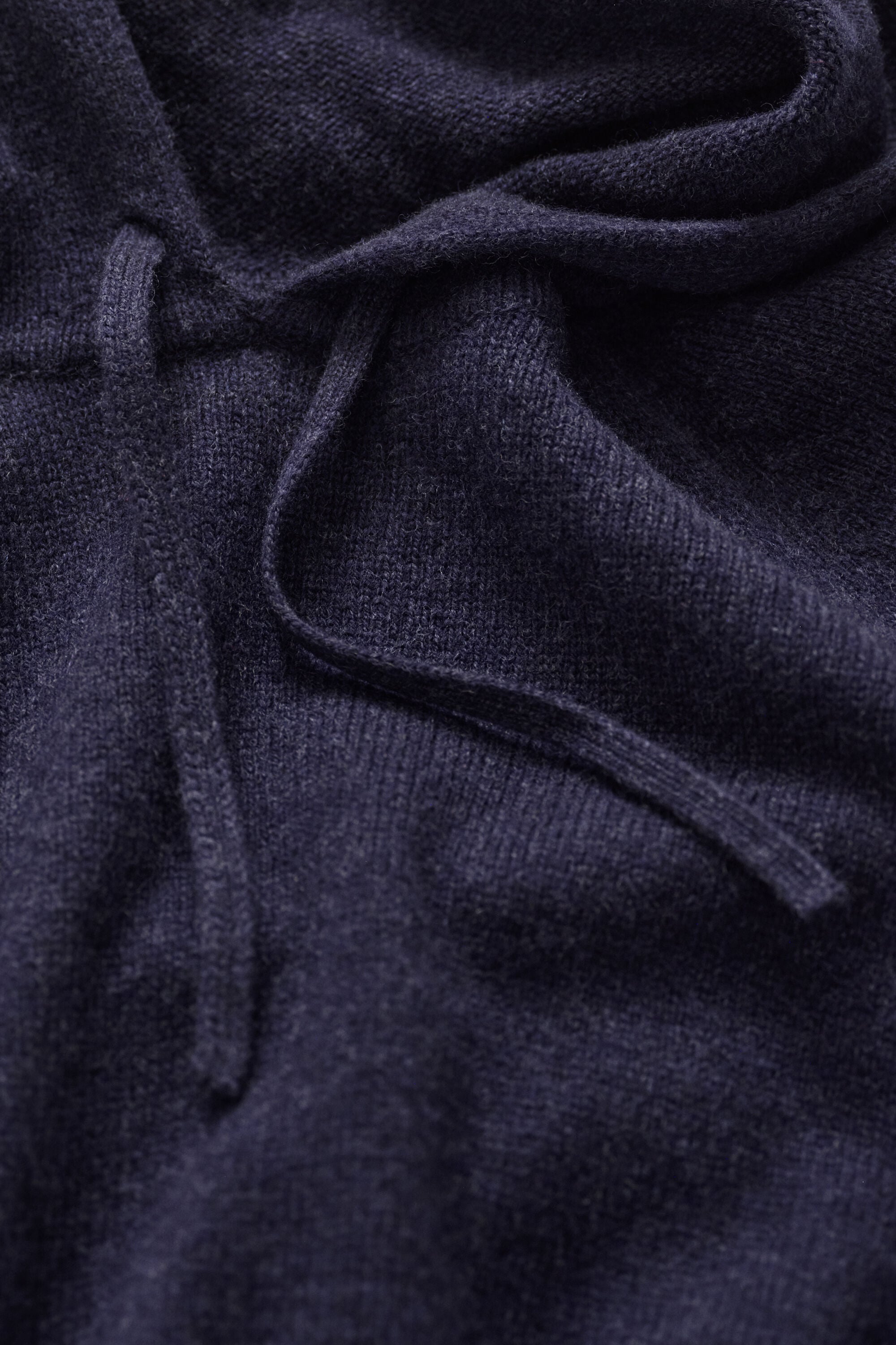 Sudadera de lana y cachemir con capucha