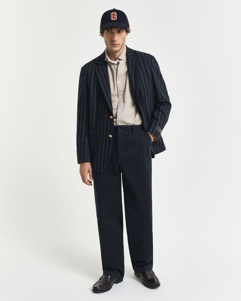 Camisa Regular Fit de pana de algodón