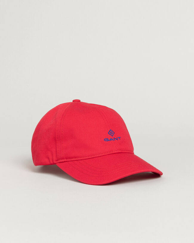 Gorra de sarga con contraste