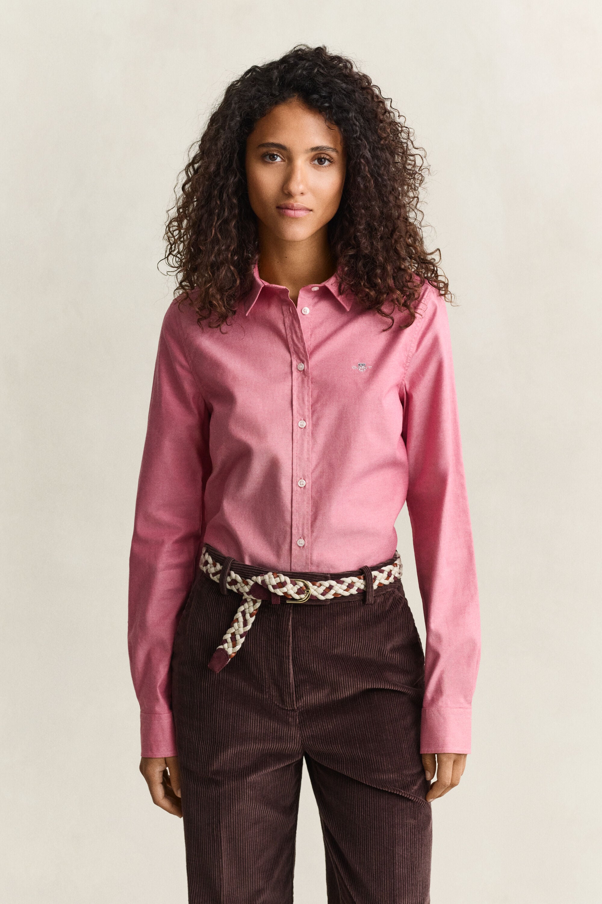Camisa Oxford Slim Fit clásica y elástica