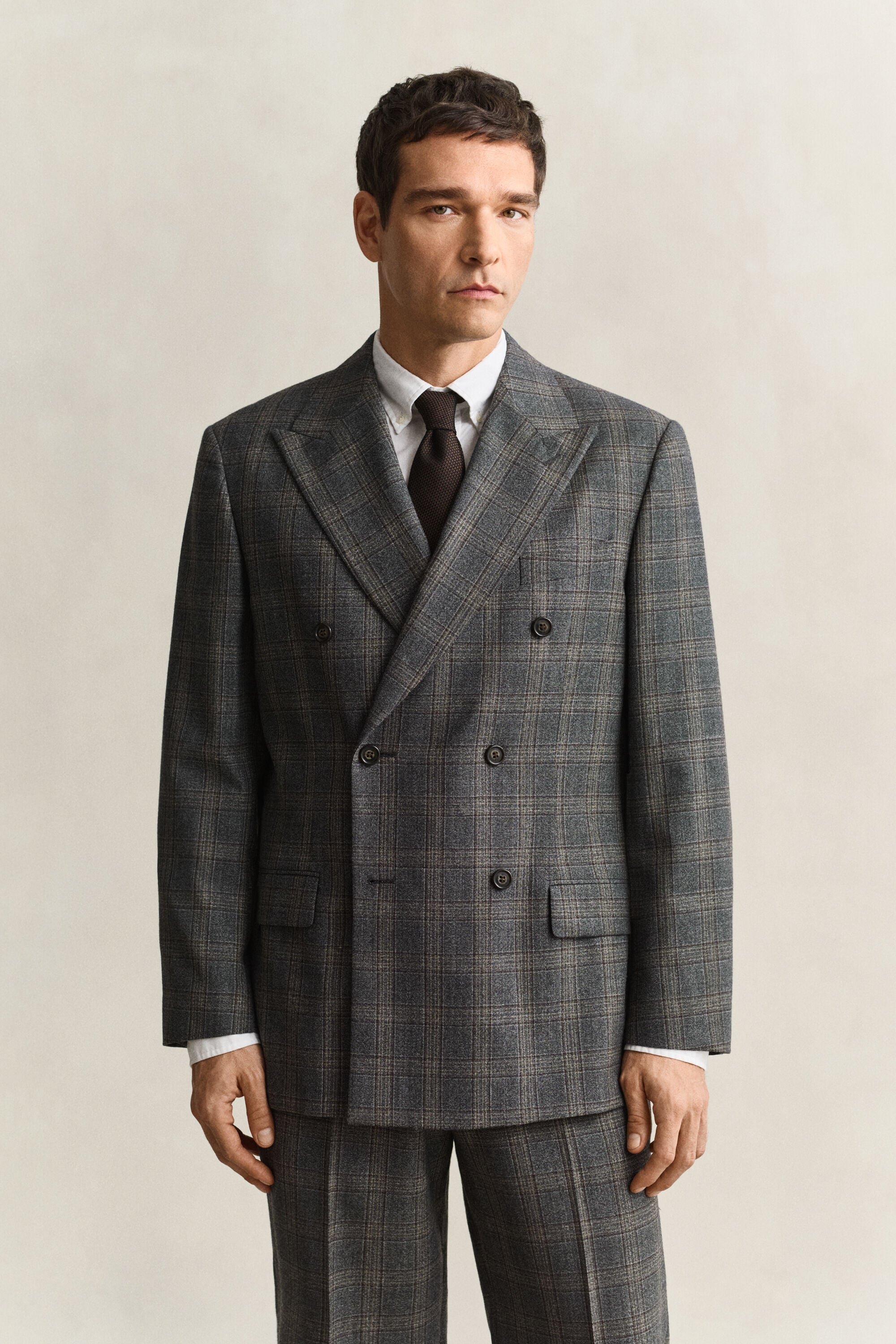 Americana de traje Glen Check