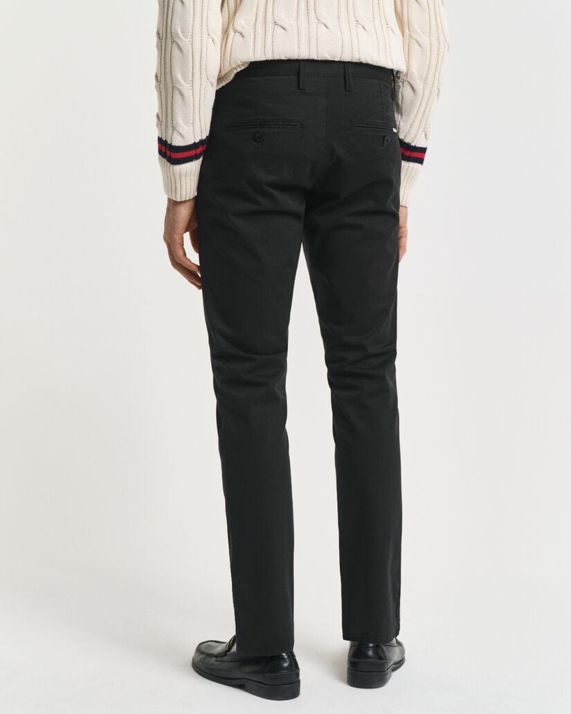 Pantalones chinos Slim Fit de sarga