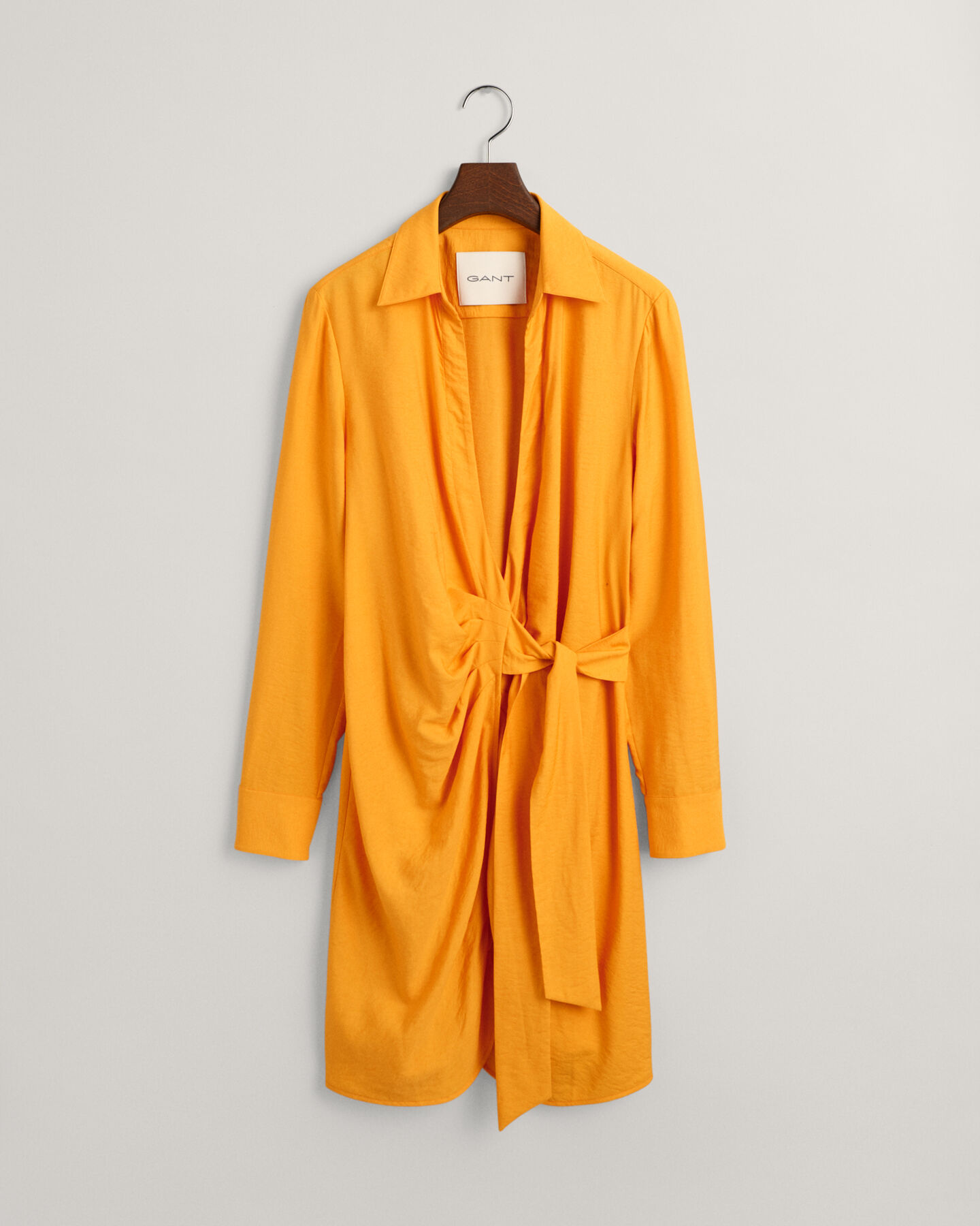 Vestido camisero cruzado