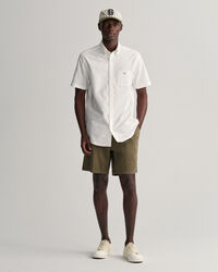 Camisa Oxford Regular Fit de manga corta