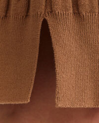 Vestido de punto de ochos retorcidos