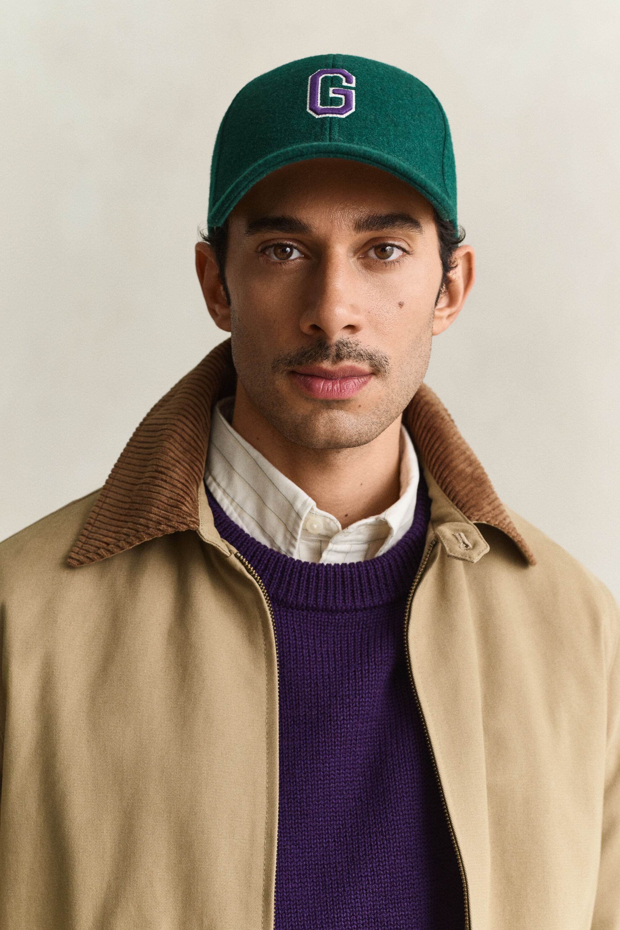 Gorra de lana melton