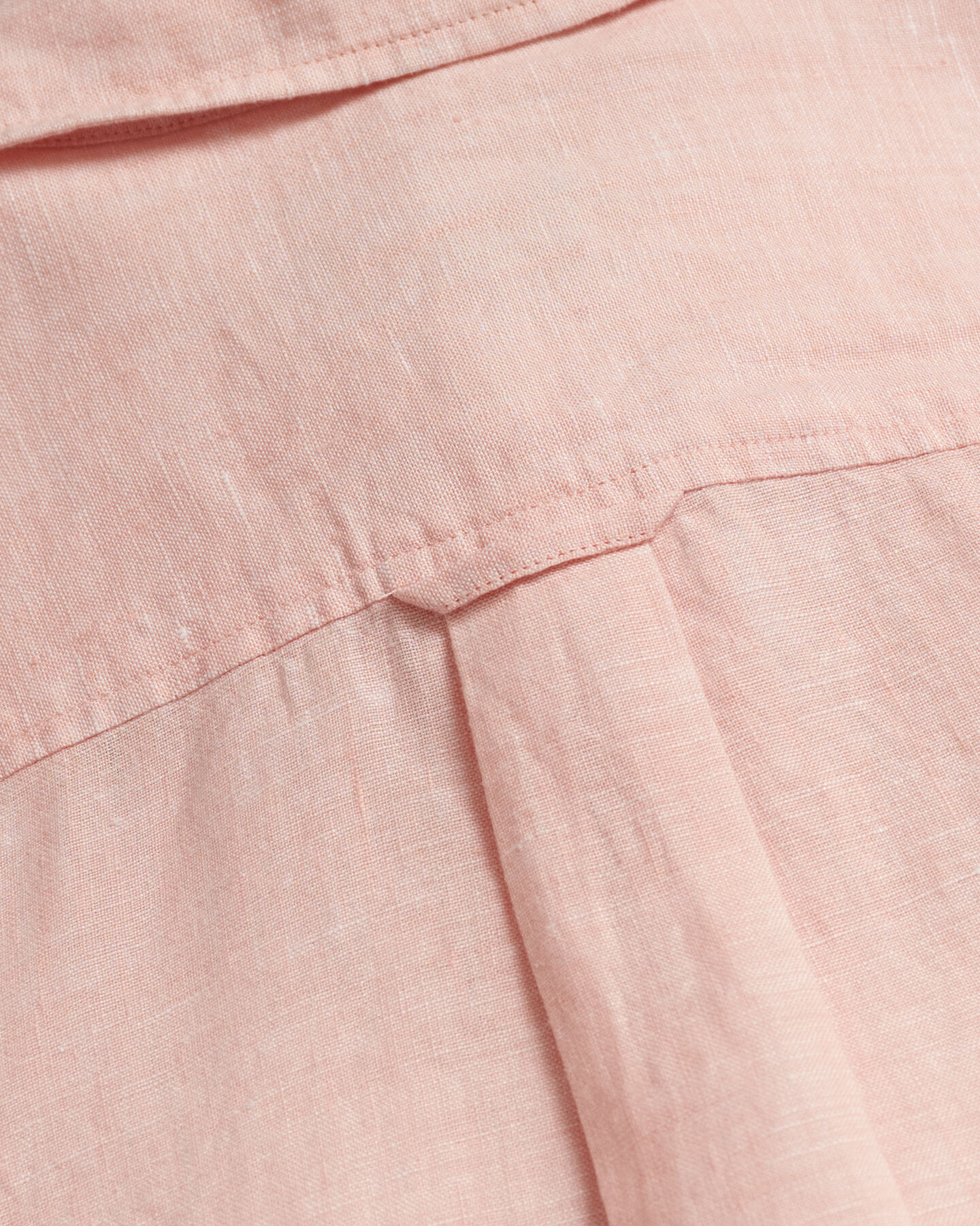 Camisa Regular Fit de cambray de lino