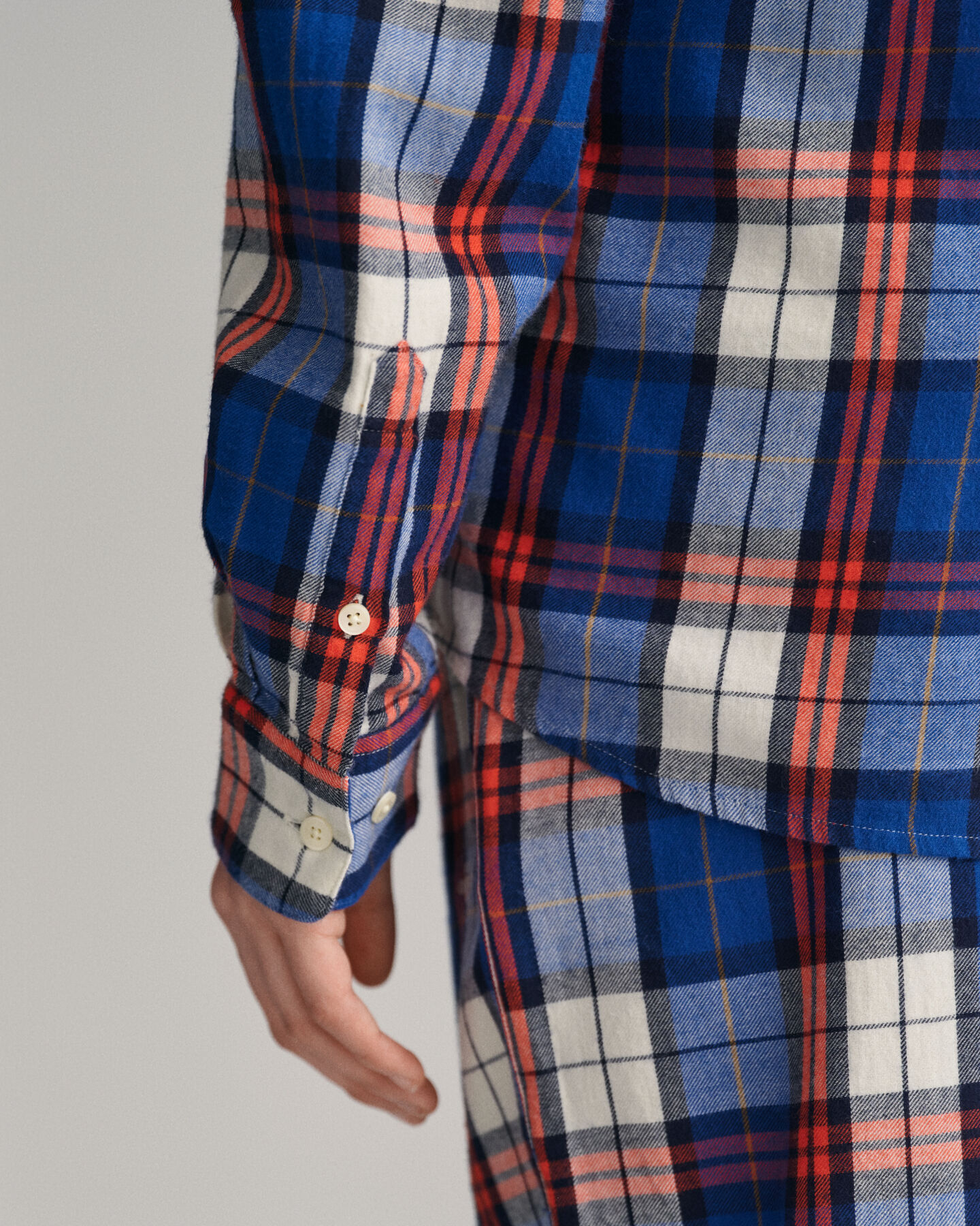 Camisa Regular Fit de franela a cuadros Teen Boys