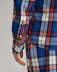 Camisa Regular Fit de franela a cuadros Teen Boys