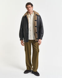 Camisa Regular Fit de sarga