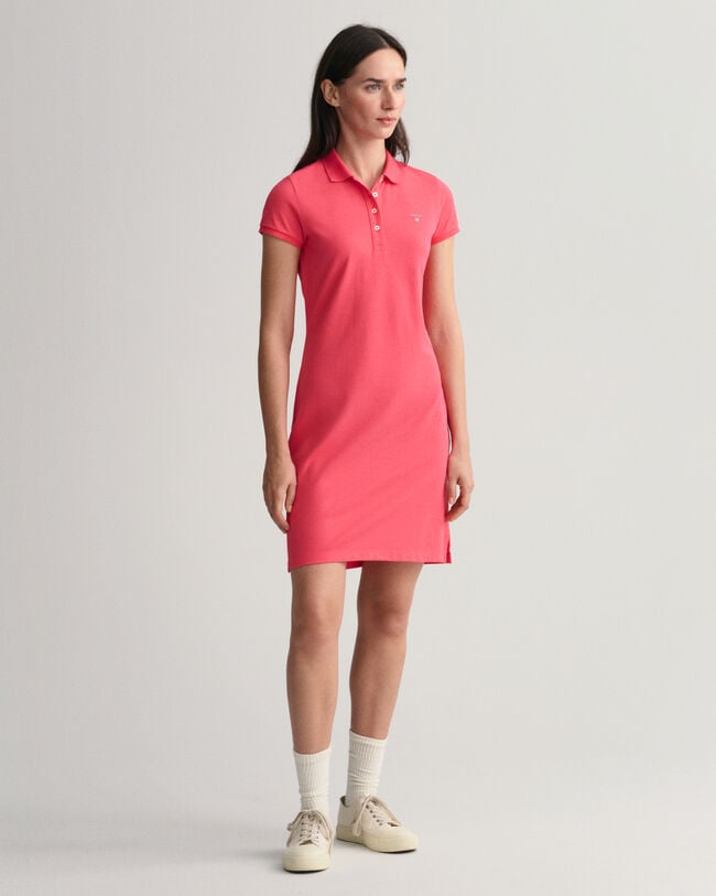 Vestido tipo polo de piqu&eacute; Original