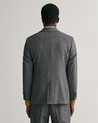 Americana de traje con diseño de espiga