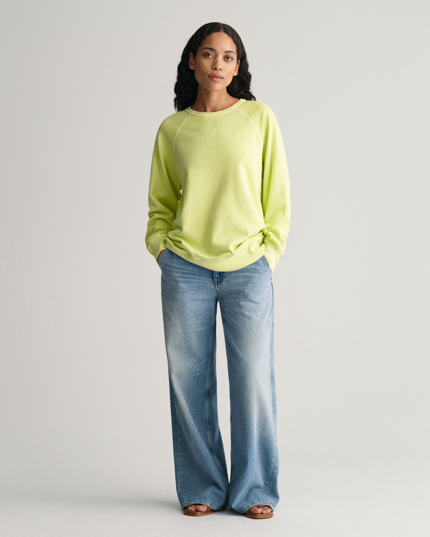 Sudadera de cuello redondo Sunfaded