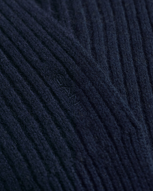 Bufanda de punto fino de lana