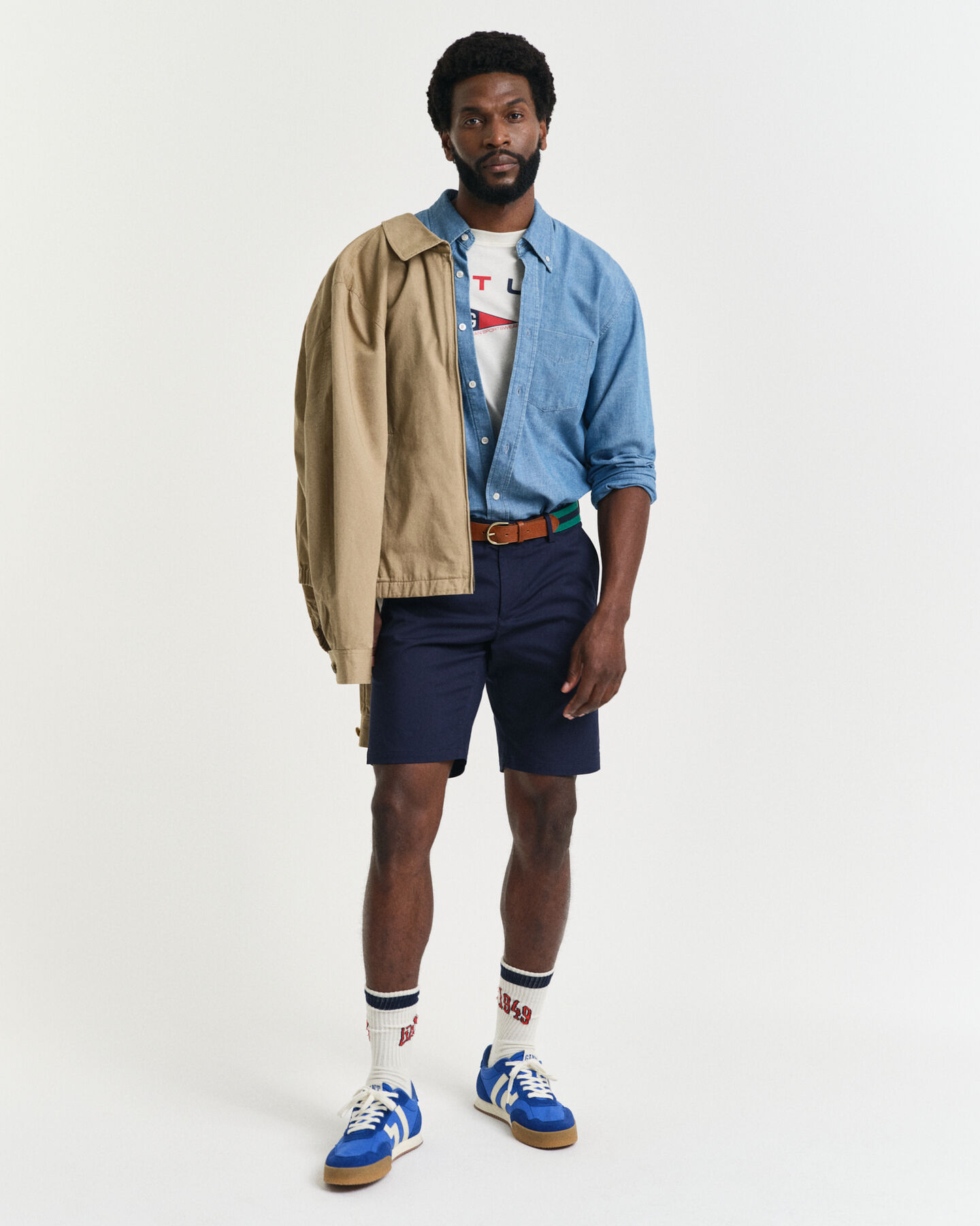 Pantalones cortos deportivos Slim Fit