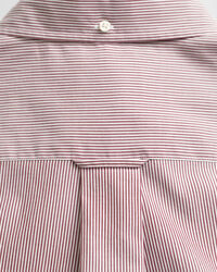 Camisa Regular Fit clásica de popelina a rayas finas