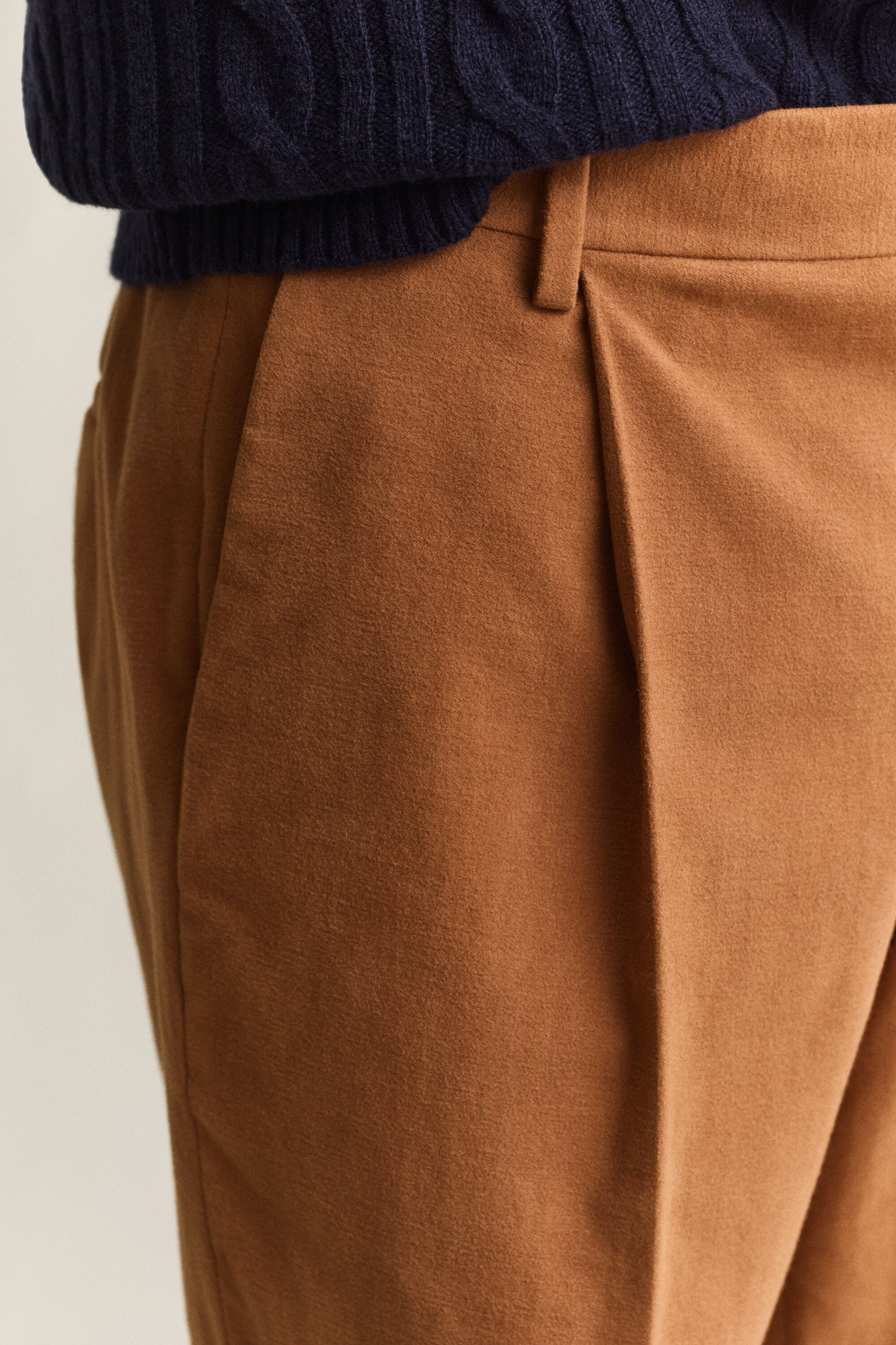 Pantalones de traje de molesquín