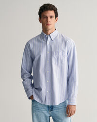 Camisa Oxford Relaxed Fit Heritage a rayas