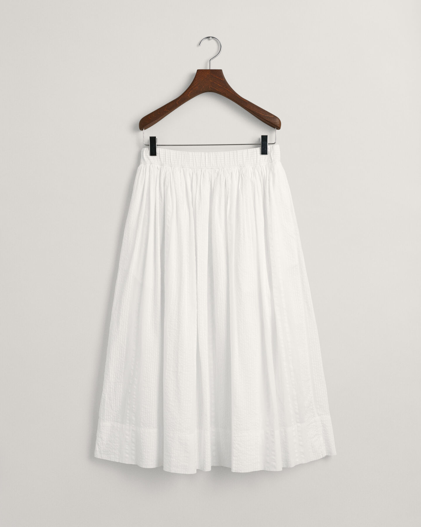 Falda Pull-On de rayas Seersucker