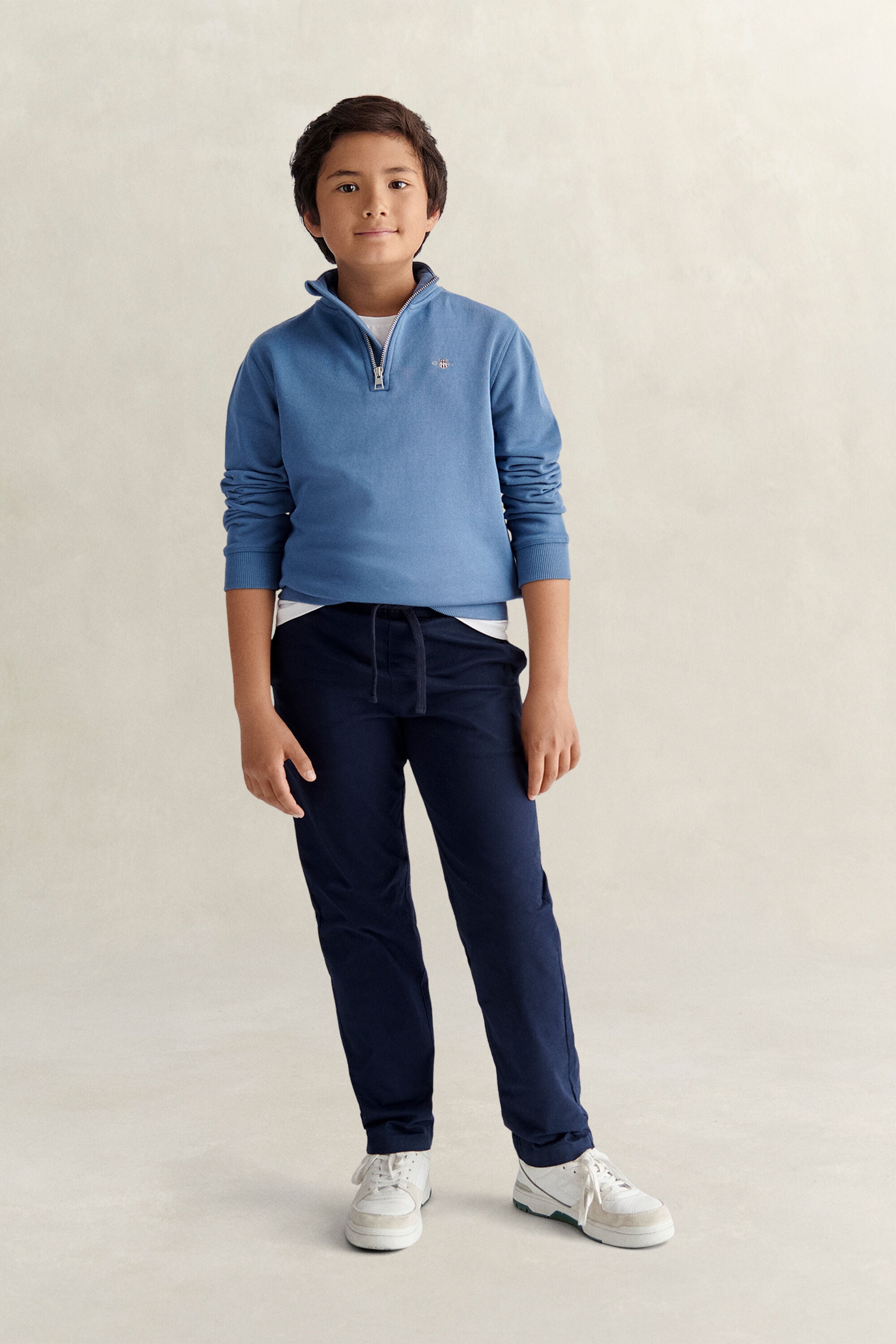 Pantalones chinos con cordón ajustable Teen Boys