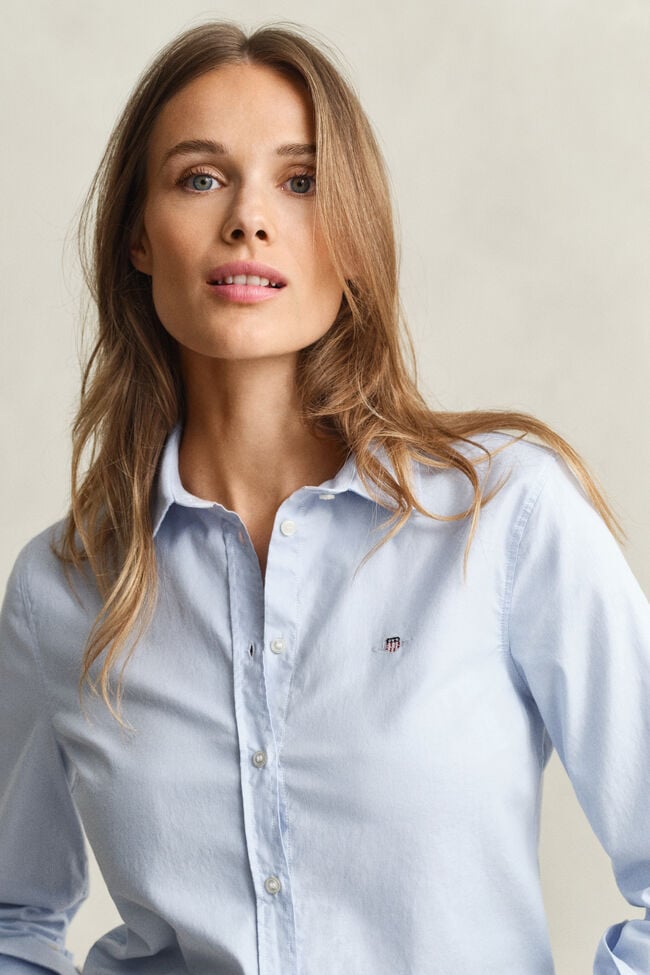 Camisa Oxford el&aacute;stica
