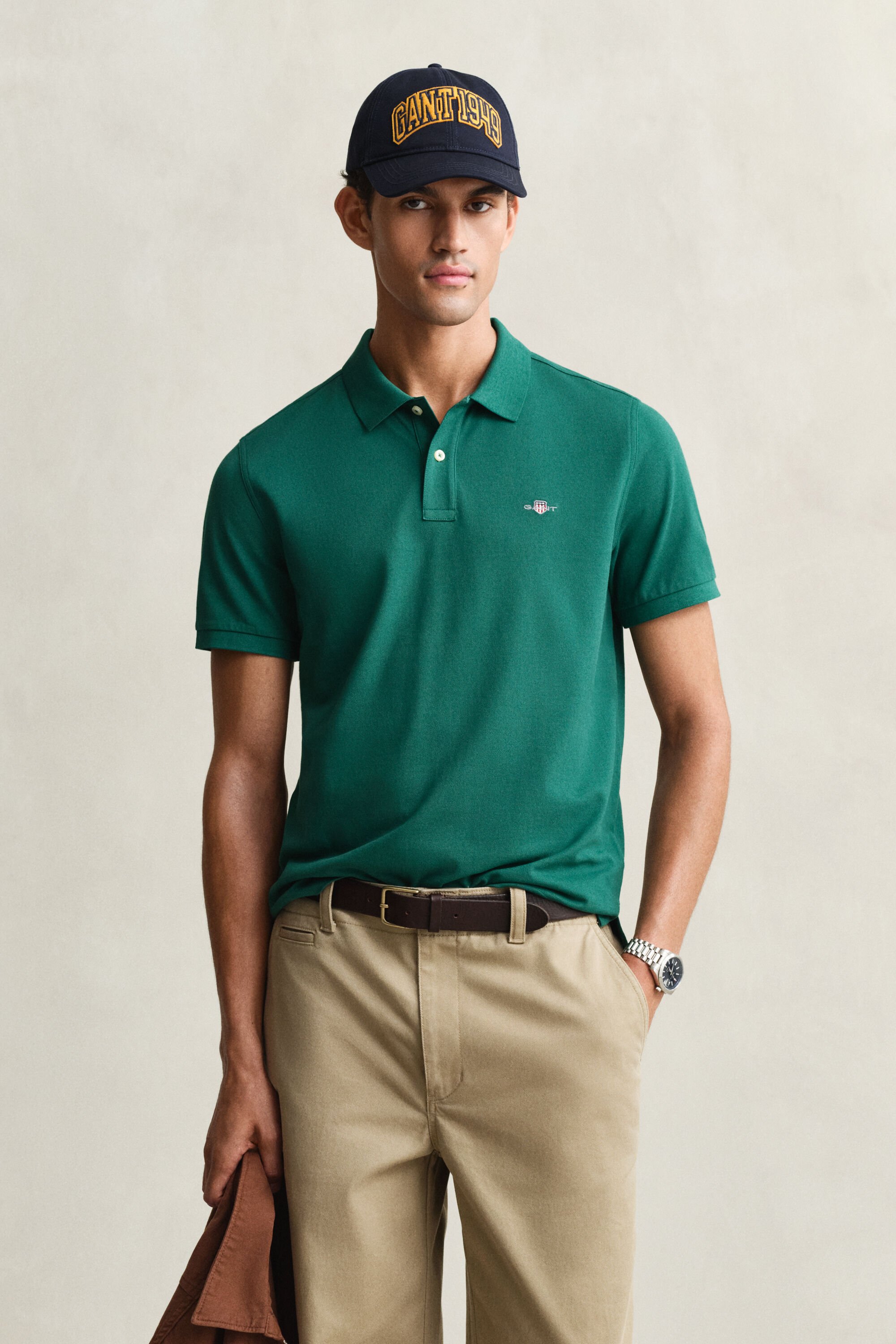 Polo de piqué Regular Fit Shield