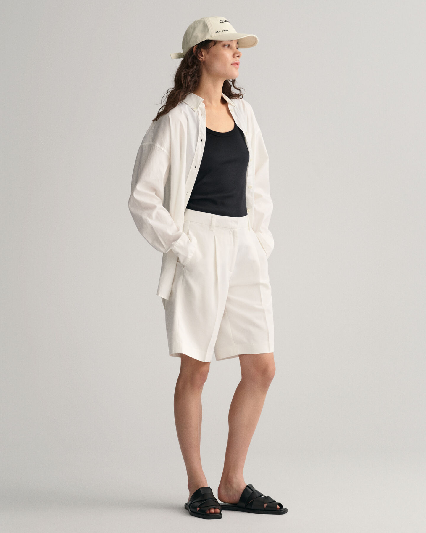 Pantalones cortos de pinzas Relaxed Fit