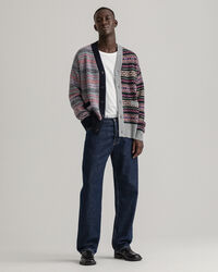 Cárdigan con motivos Fair Isle REMAKE