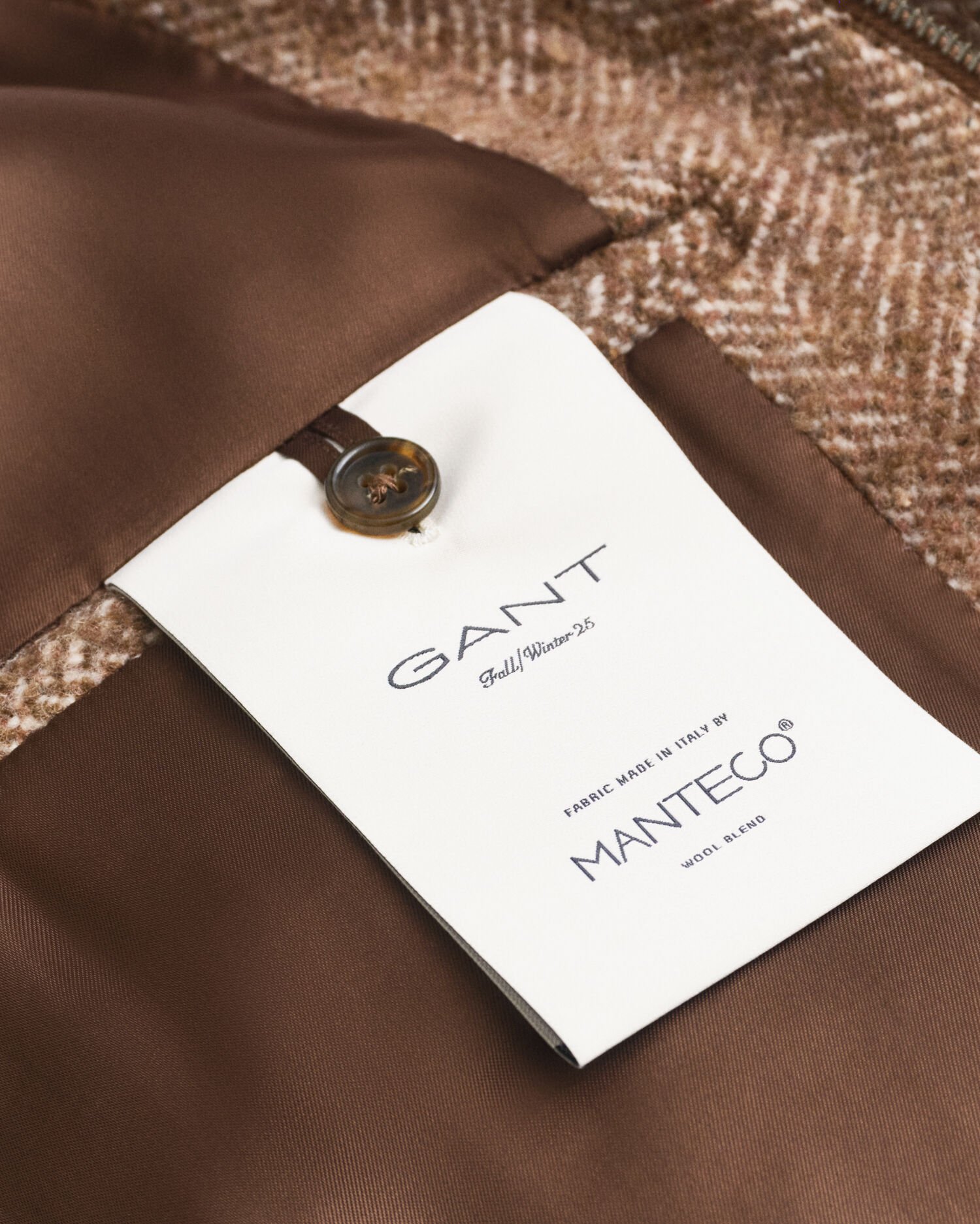 Cazadora Harrington de lana