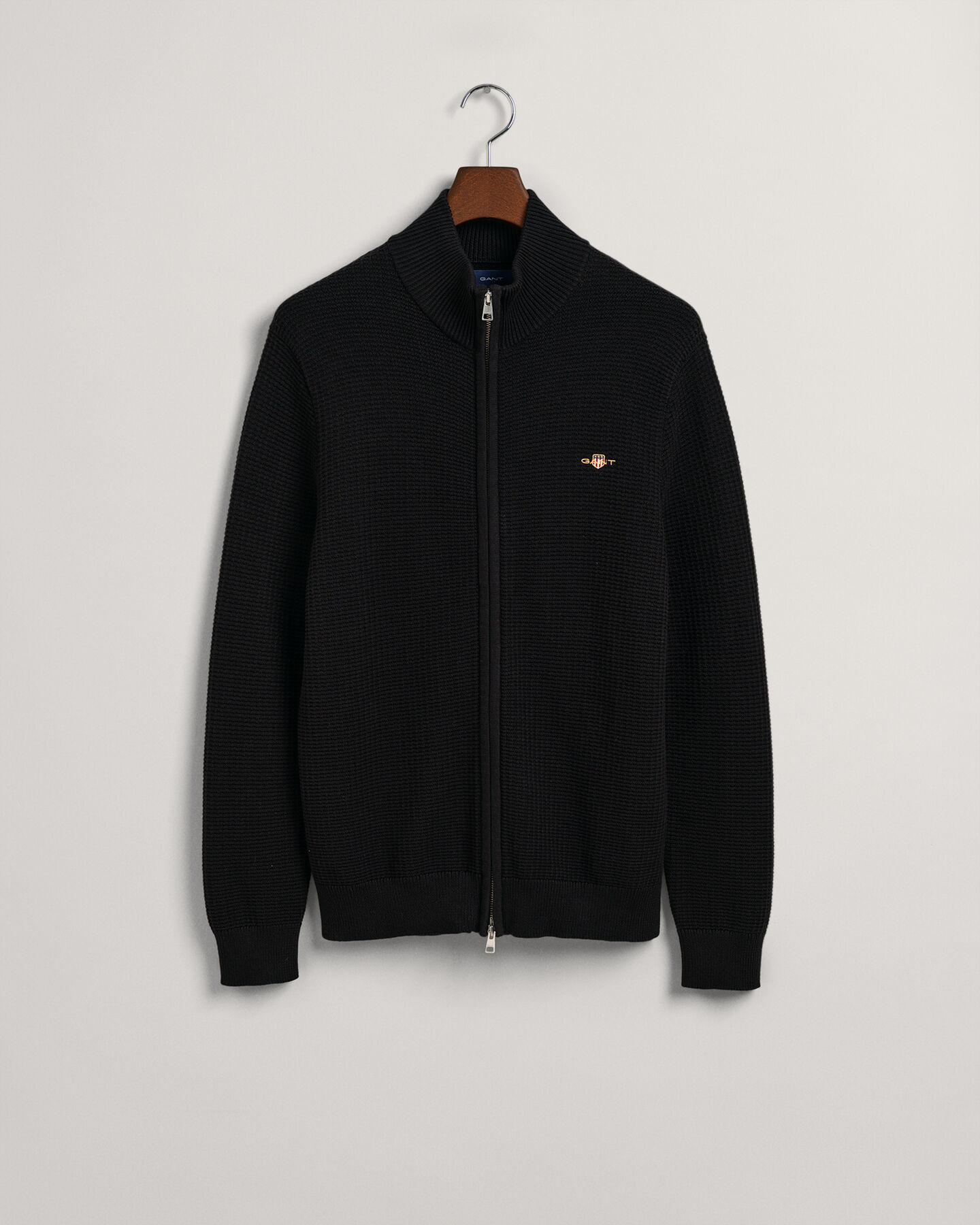 Cárdigan de algodón Textured