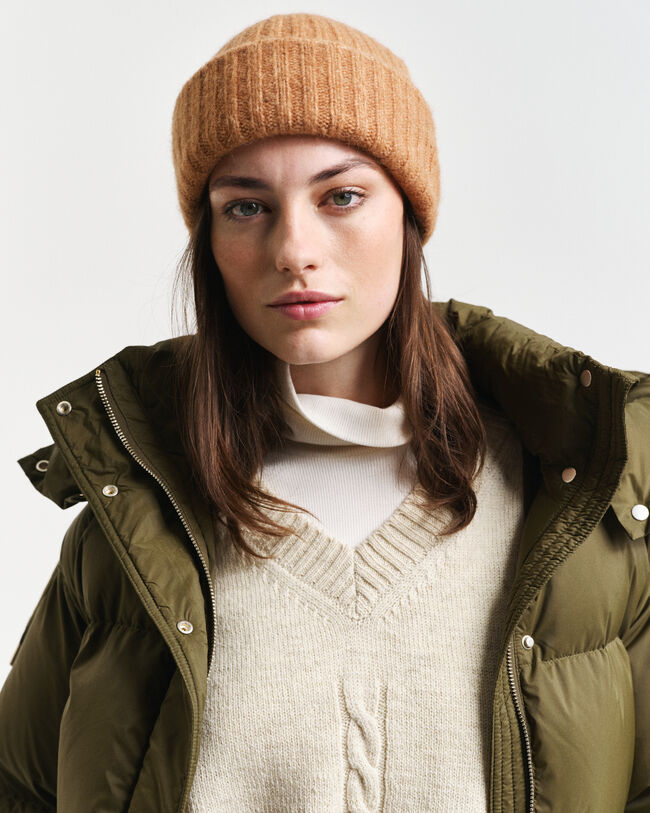 Gorro en mezcla de lana de alpaca