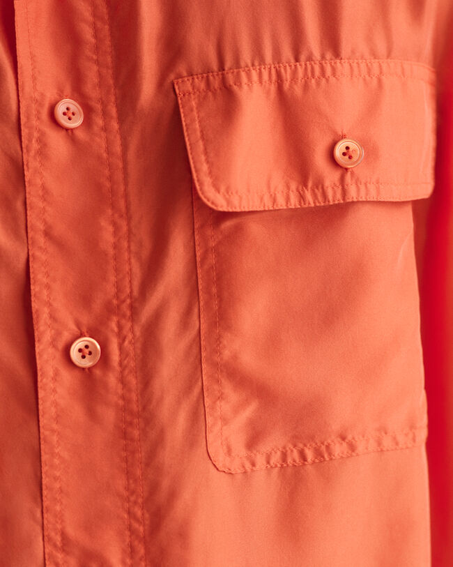 Camisa Relaxed Fit de manga corta Washed Silk