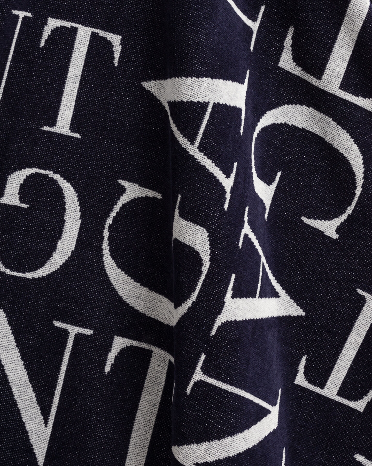 Toalla de playa con estampado Letter 100&nbsp;&times;&nbsp;180