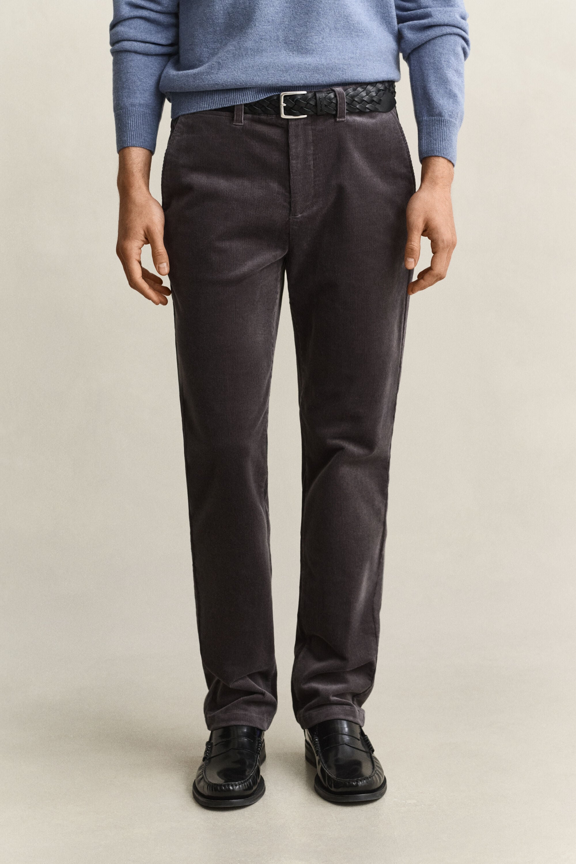 Pantalones chinos Regular Fit de pana