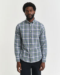 Camisa Regular Fit de popelina Archive a cuadros