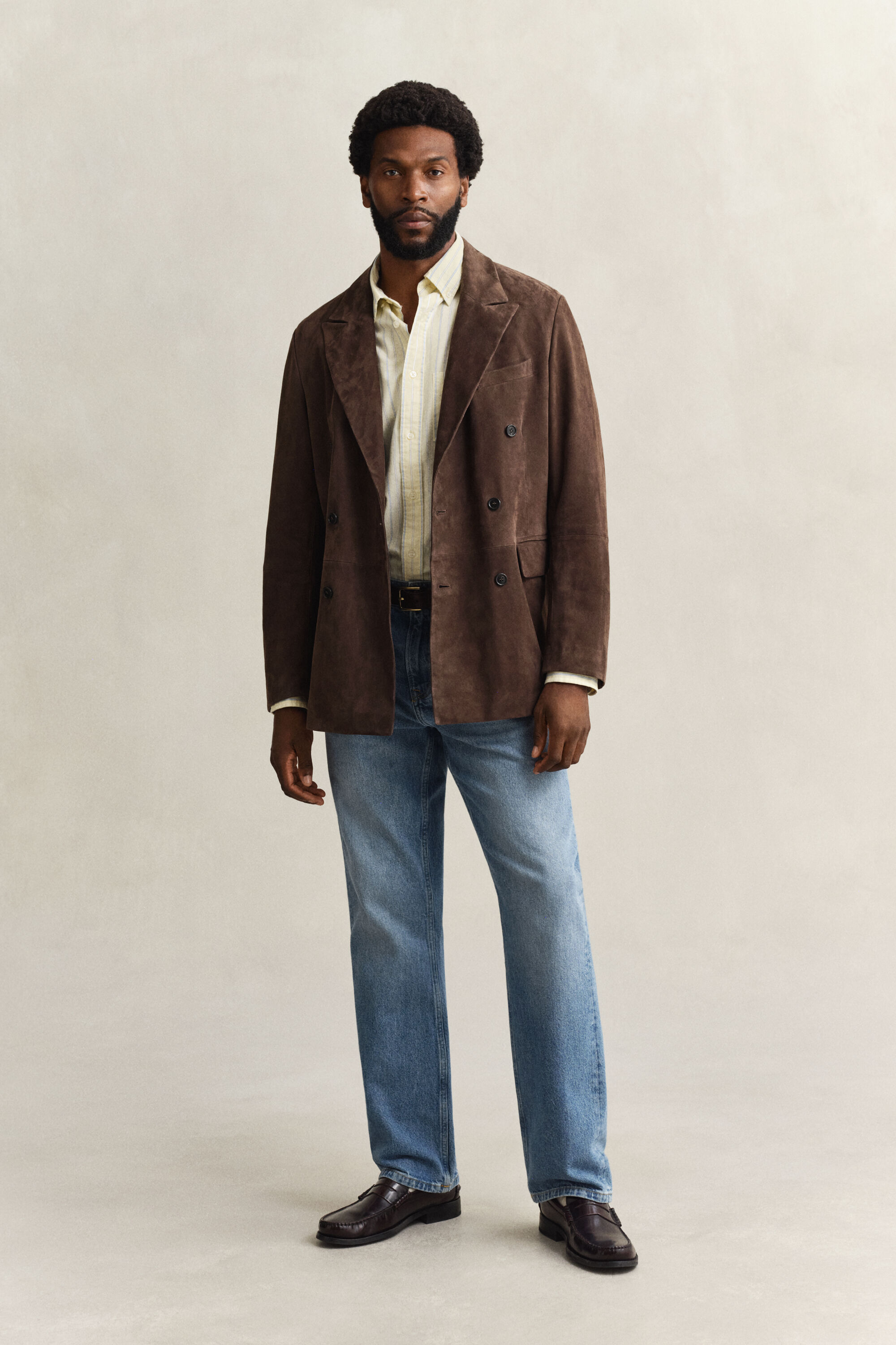 Camisa Oxford clásica a rayas