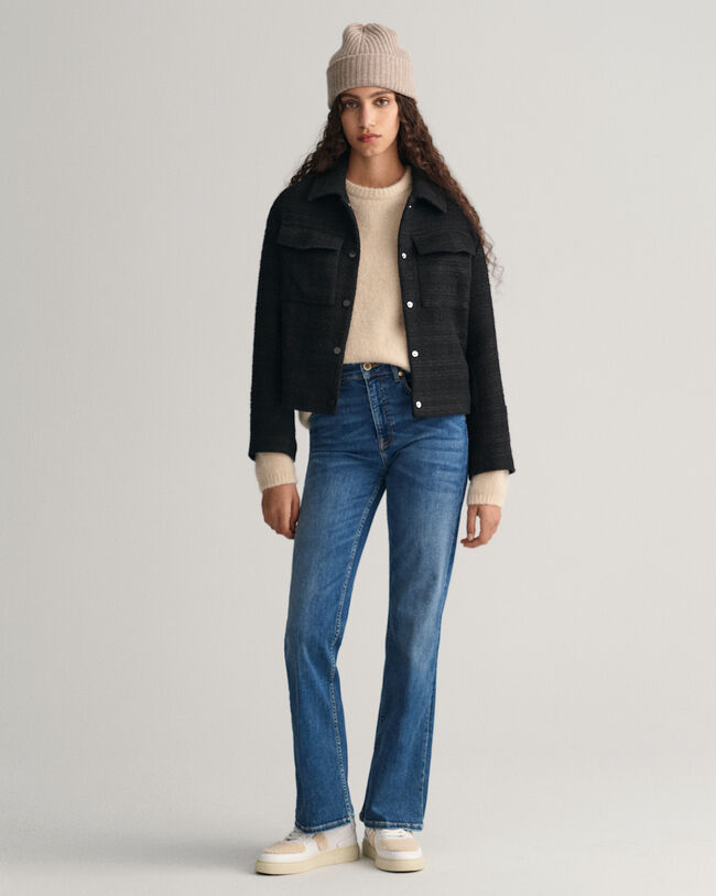 Chaqueta tipo americana de tweed