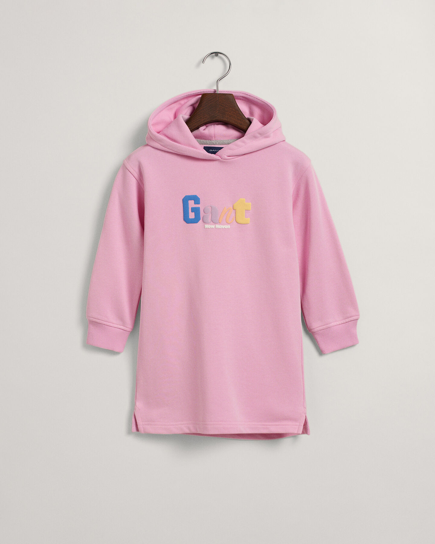 Vestido estilo sudadera con capucha estampado GANT Girls