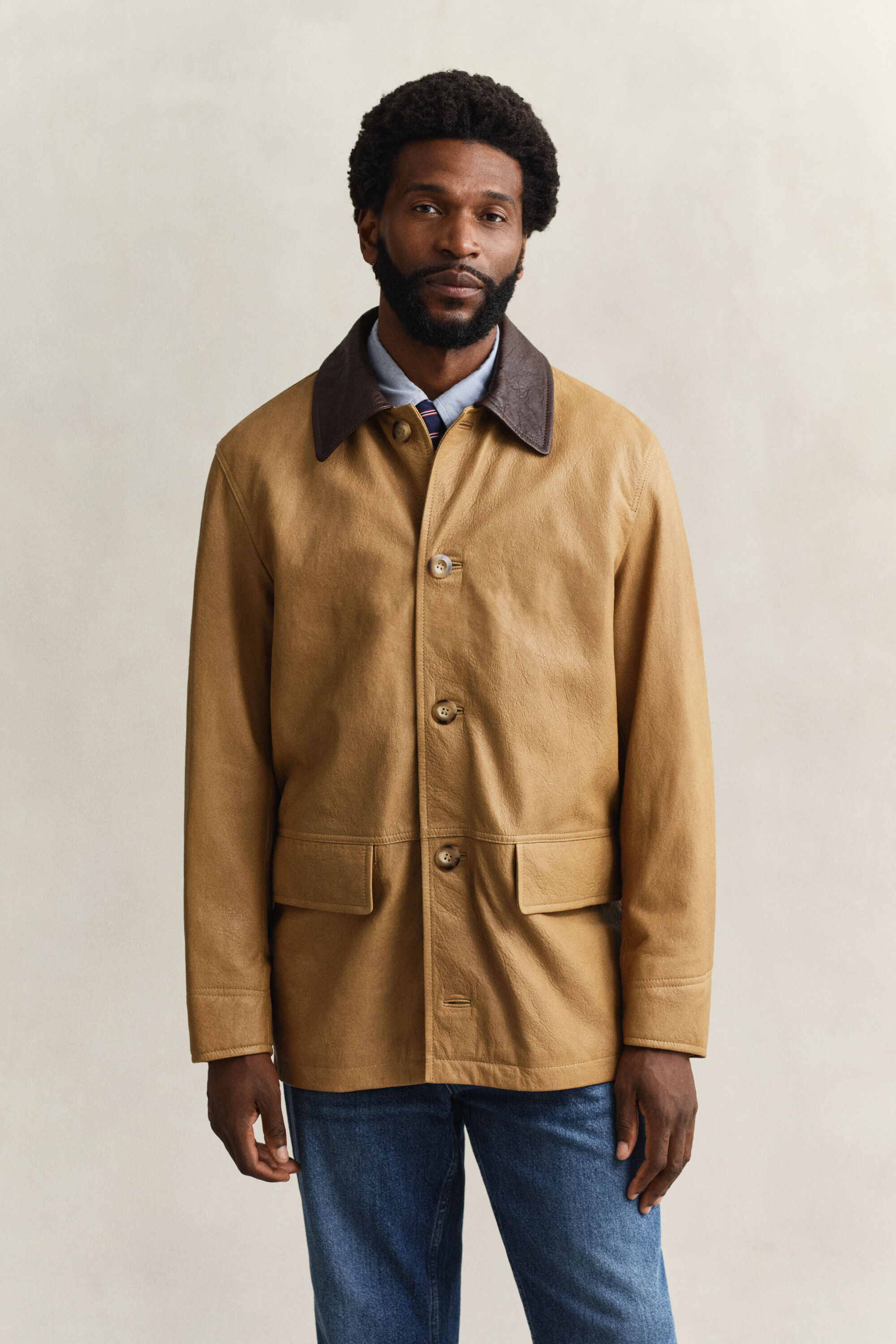 Chaqueta Decker de piel