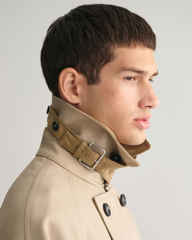 Gabardina de algodón grueso