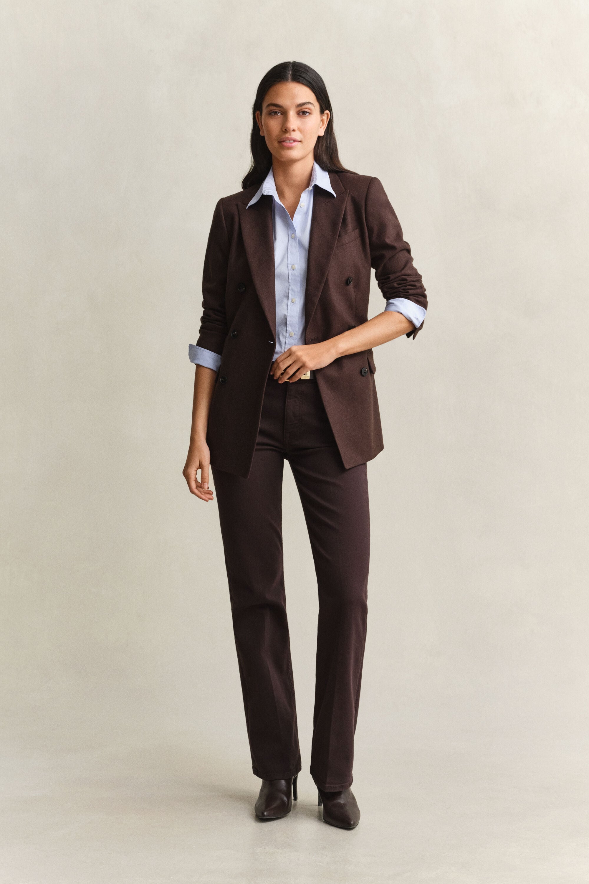 Vaqueros Slim Fit acampanados Color