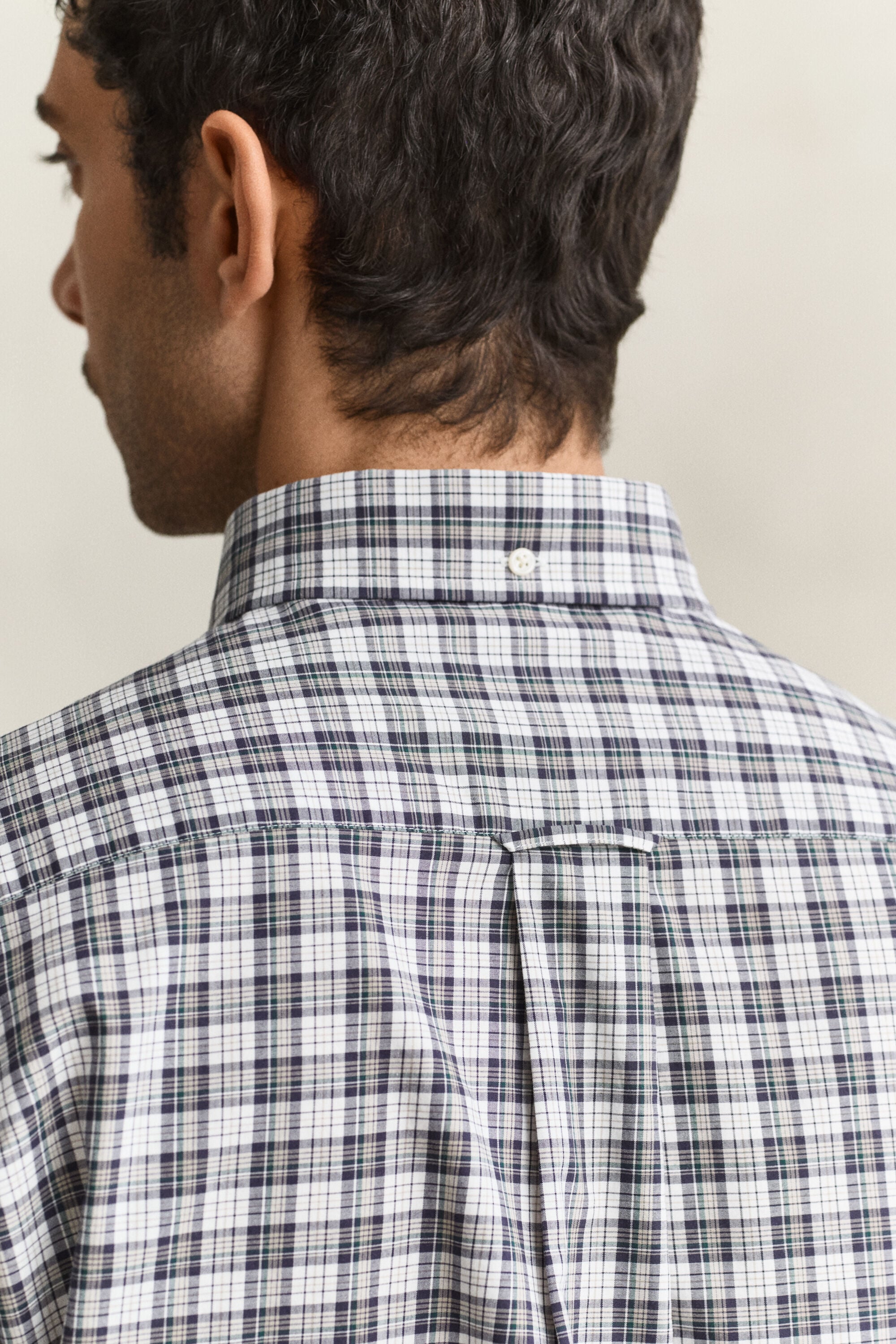 Camisa de popelina a cuadros