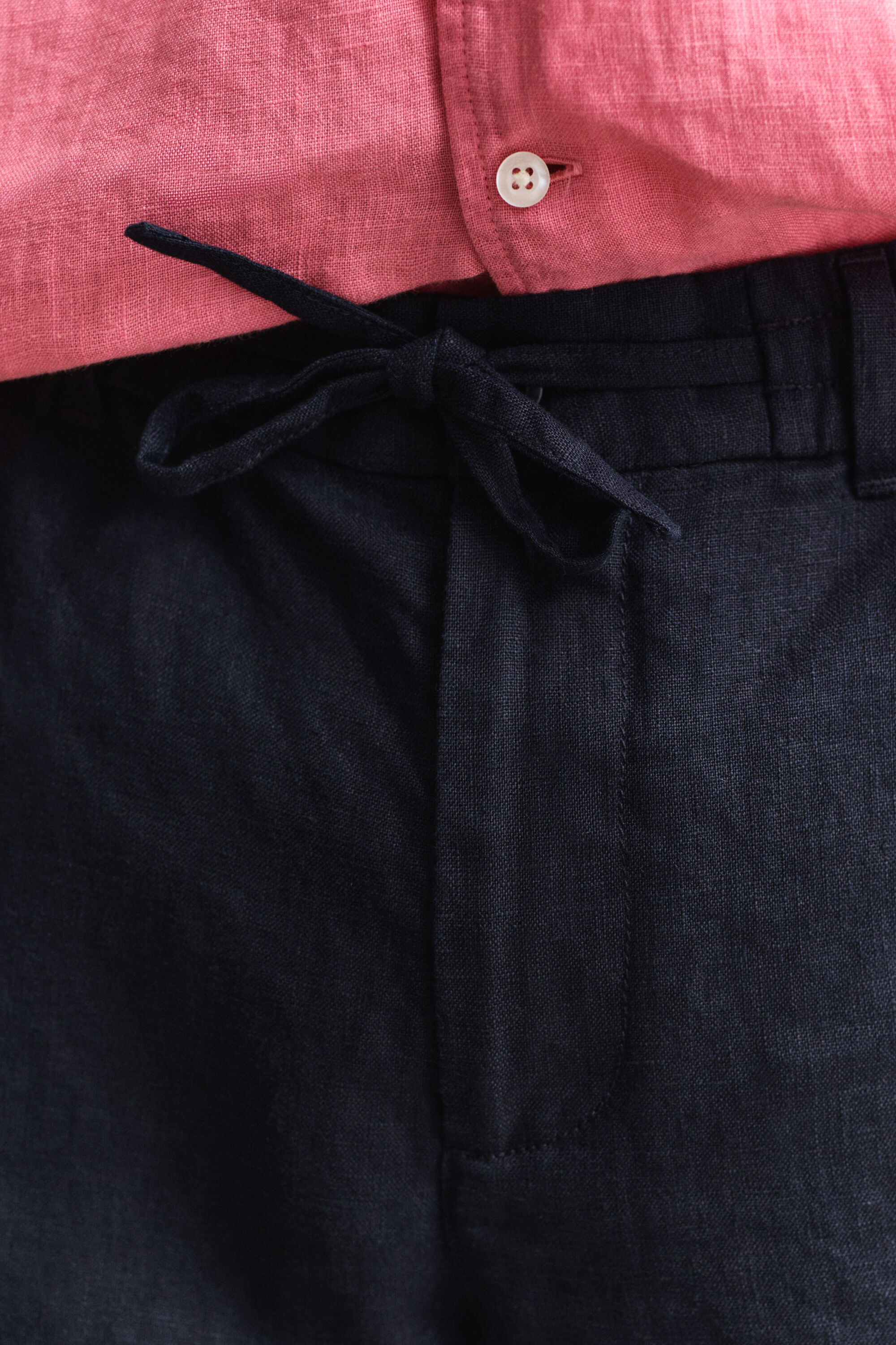 Pantalones cortos de lino