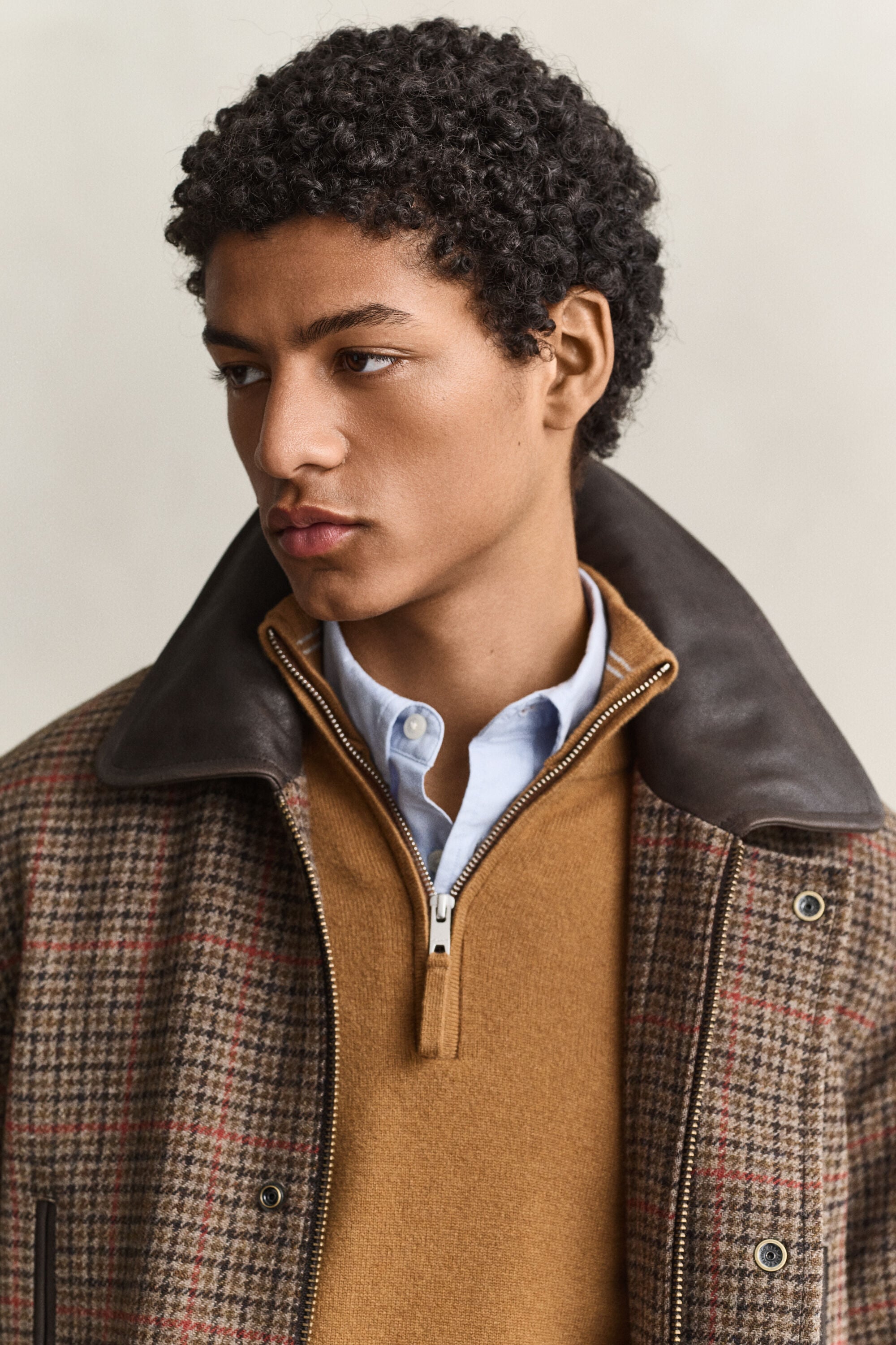 Chaqueta Decker de tweed británico