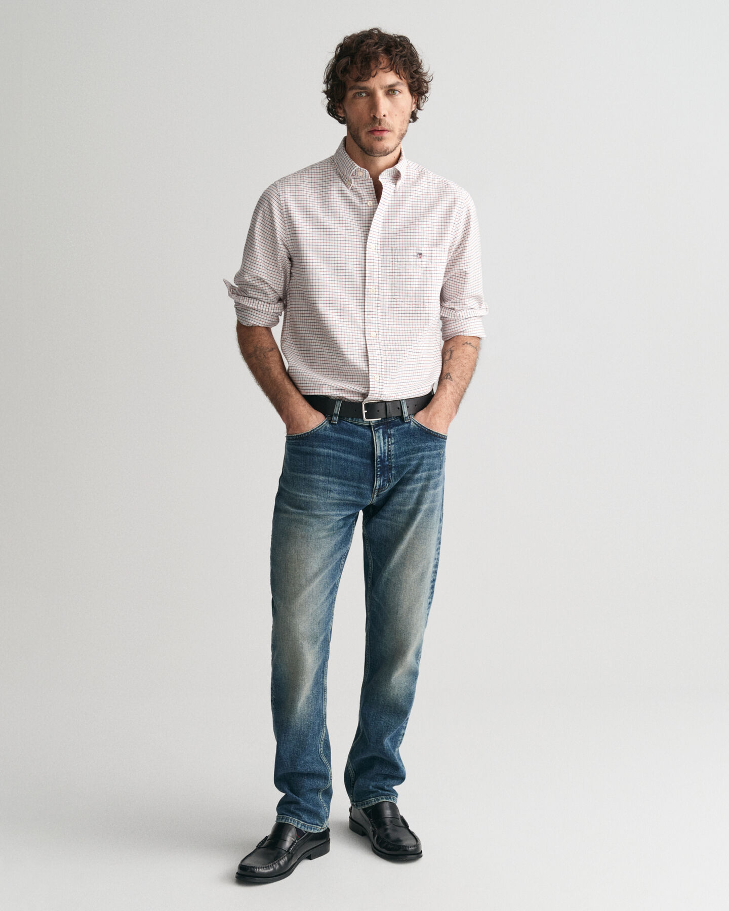 Vaqueros Regular Fit con lavado vintage